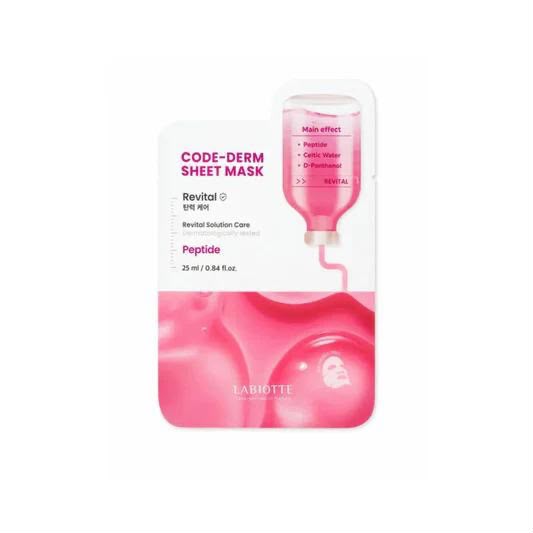 Korean skin care Labiotte peptide mask