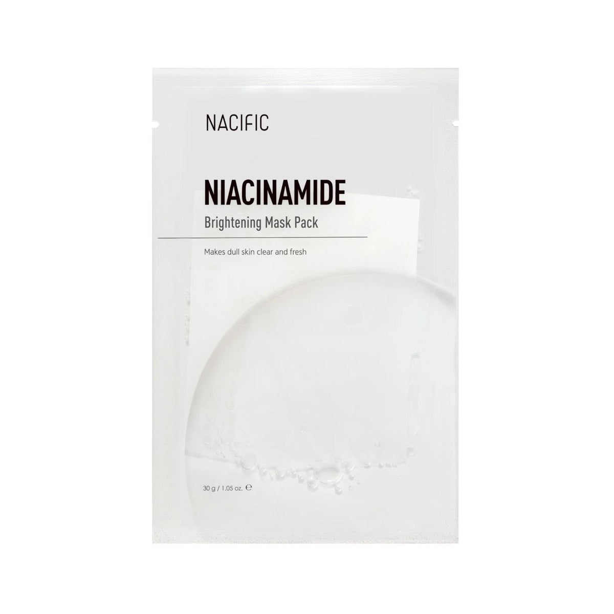 Korean skin care - Nacific niacinamide mask