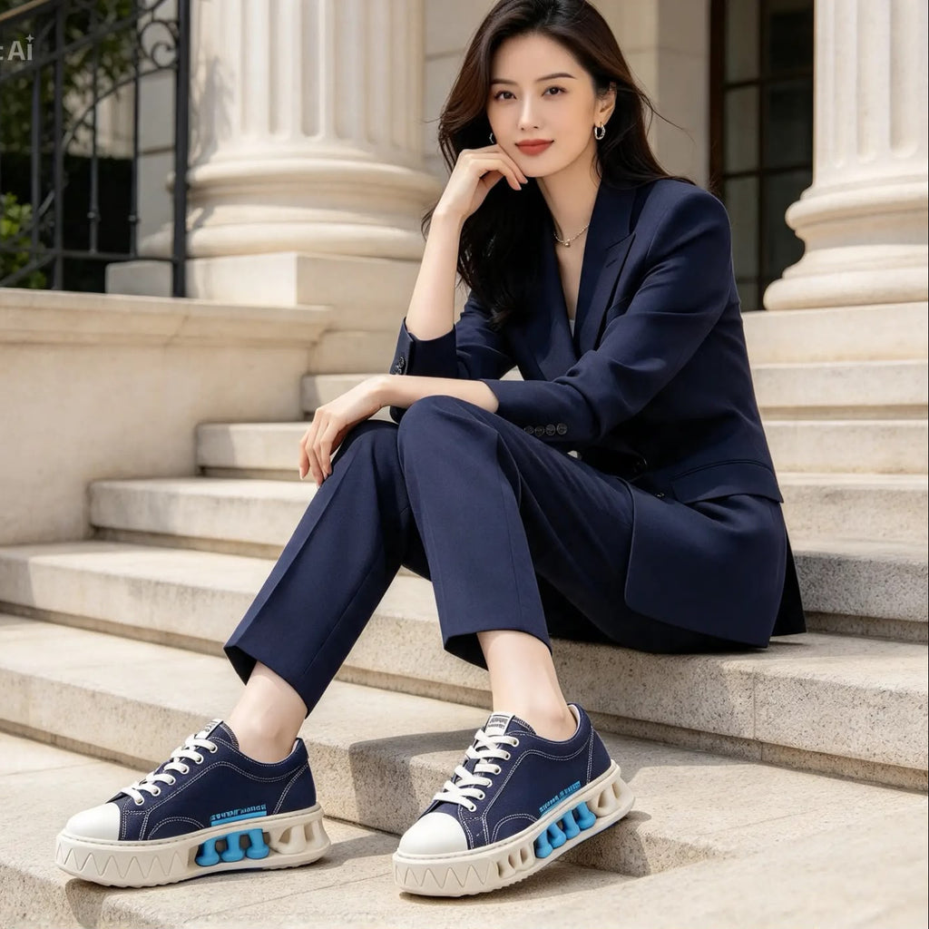 SCARPE A-1 VINTAGE NAVY - 78 UNDER